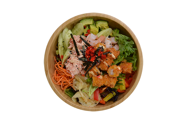 Poké Crevettes & Crabes