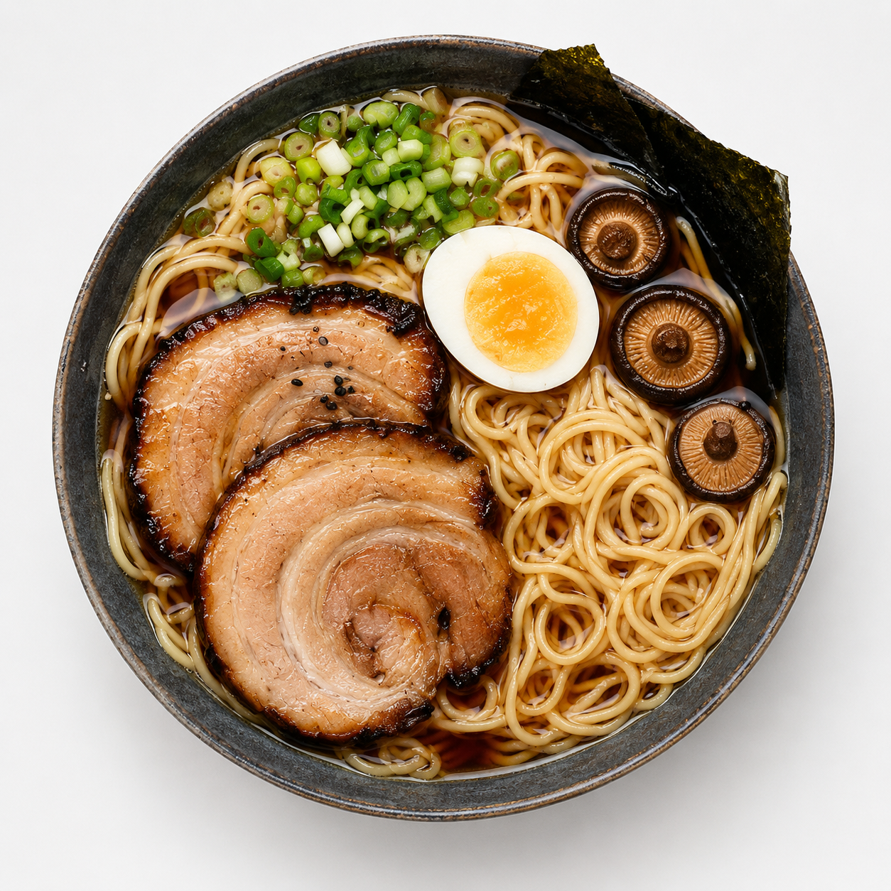 Présentation de cuisine japonaise