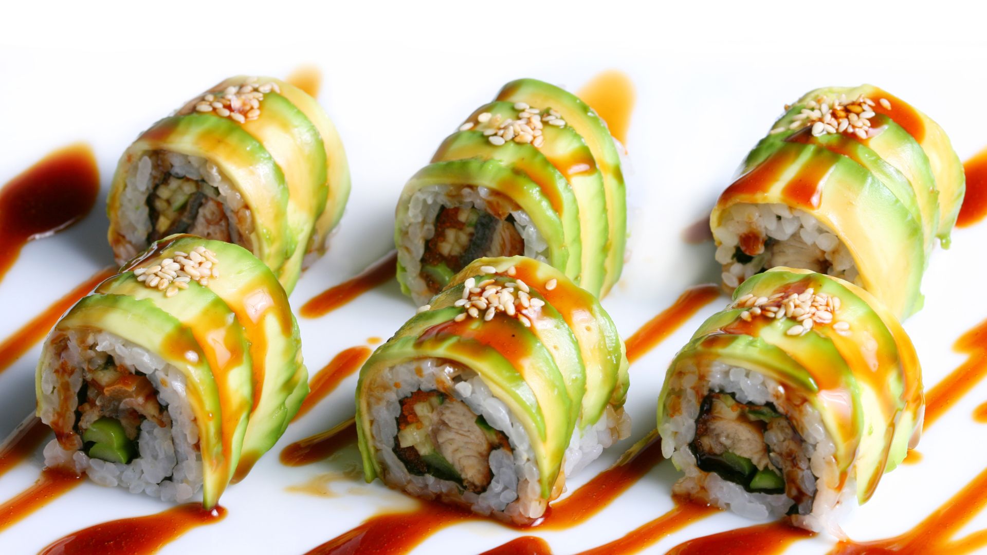 Présentation de cuisine japonaise